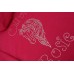 Personalised Girls Horse Pony Rhinestone Zip Up Hoodie Crystals